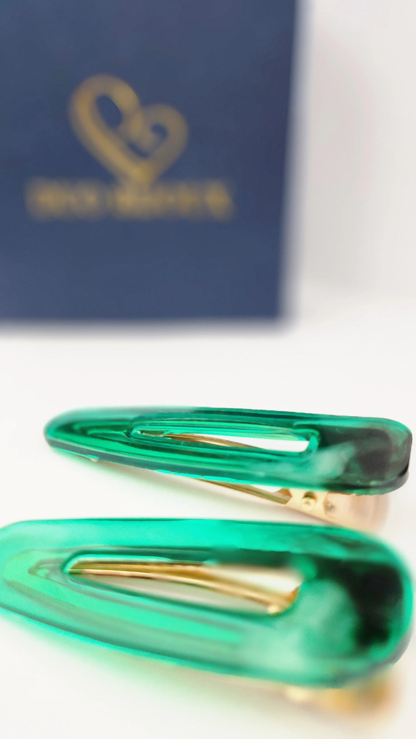 barette mere fille verte