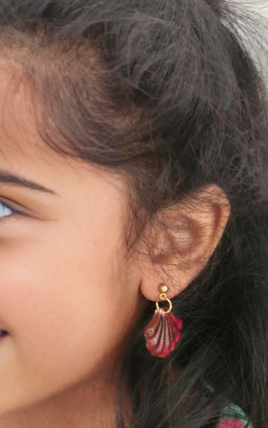 boucle-oreille-coquillage-rose-enfant