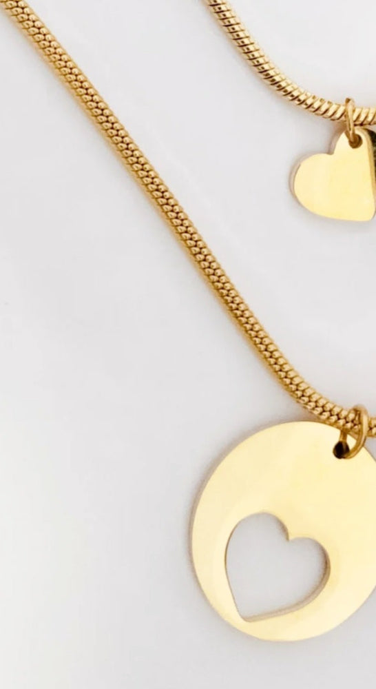 Collier Coeur maman