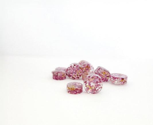 collier rose mere fille