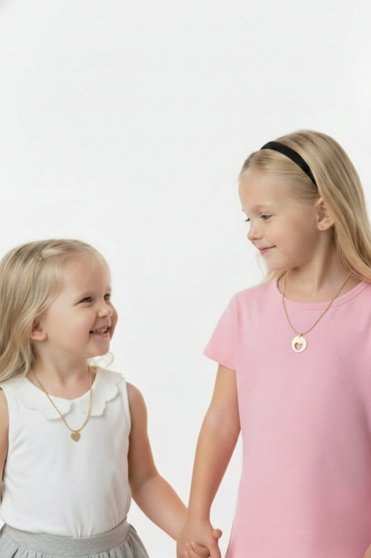 Collier Cœur Doré