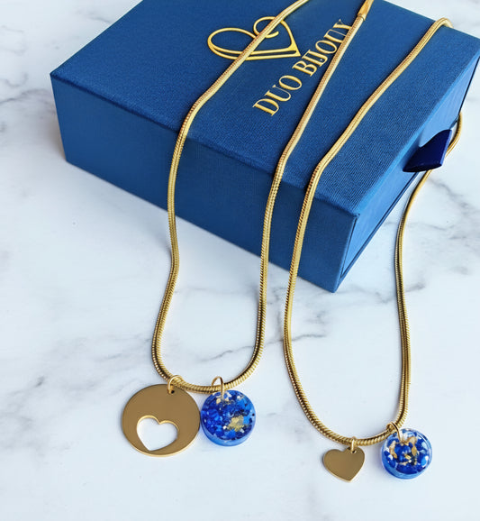 Collier fete des meres pour mere fille