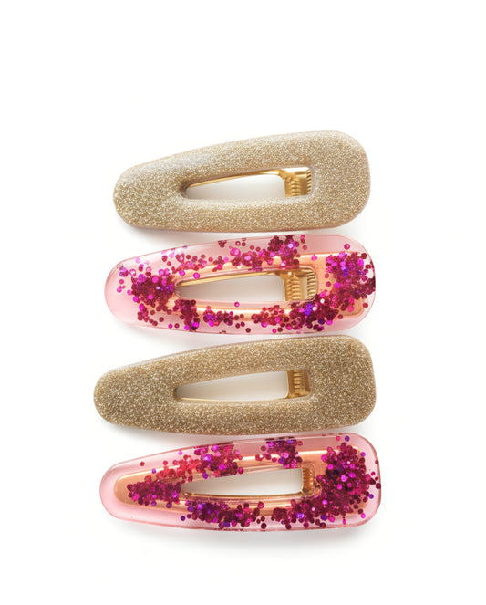 barrette a strass noel