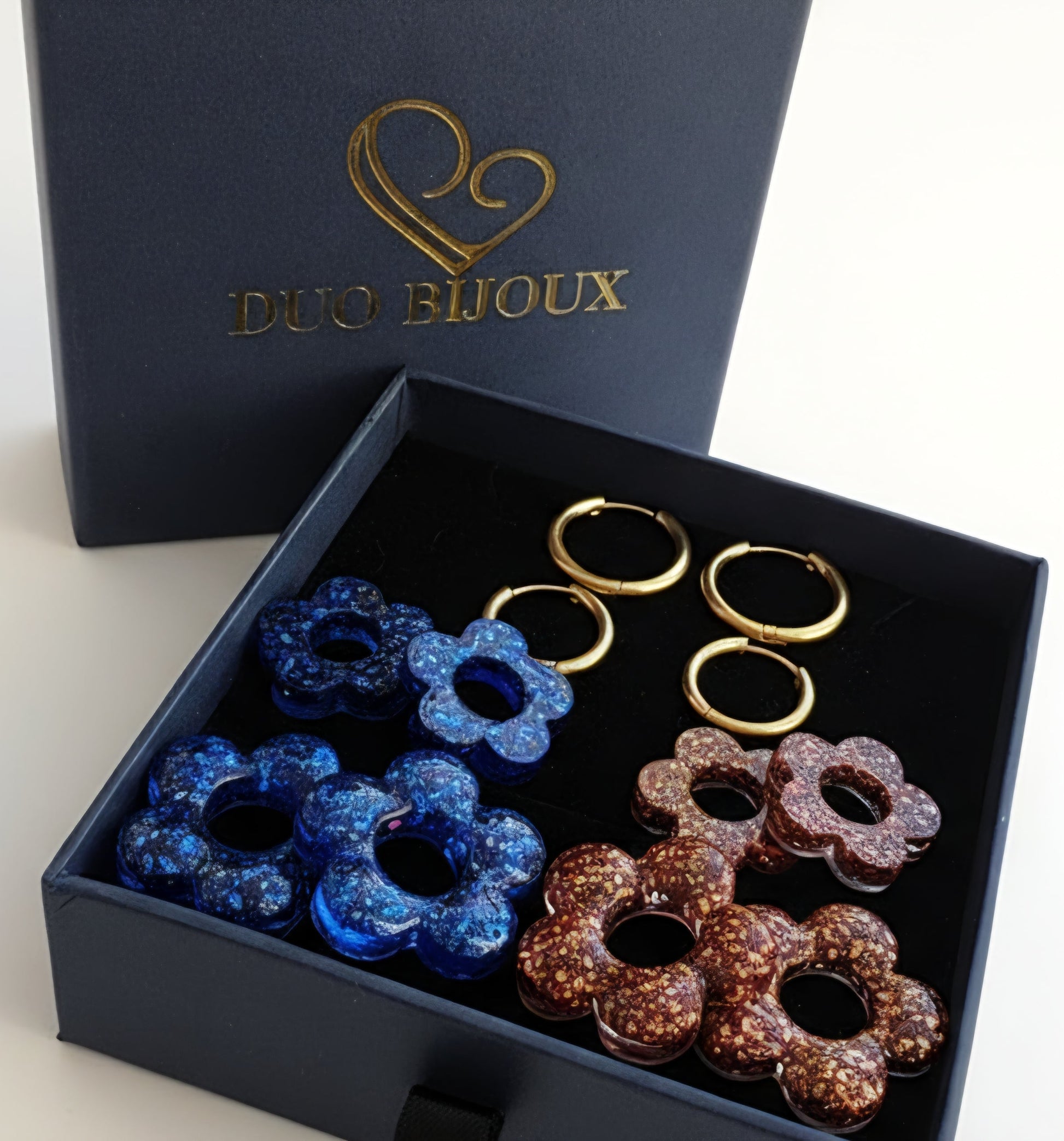 boucle oreille mere fille noel 