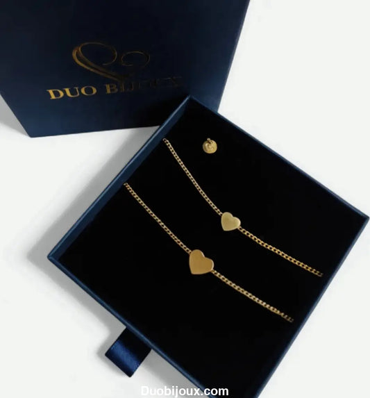 Bracelet cœur bracelets Duo