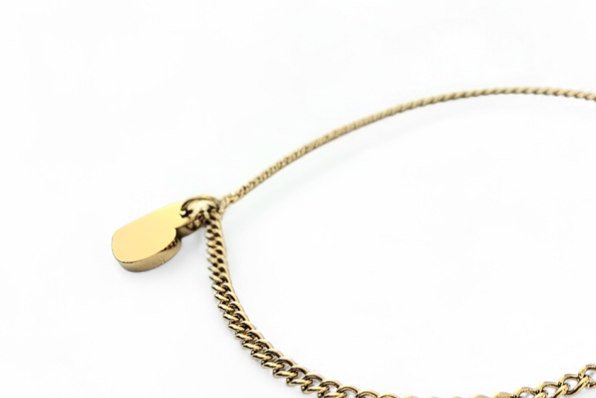 bracelet coeur ajustable