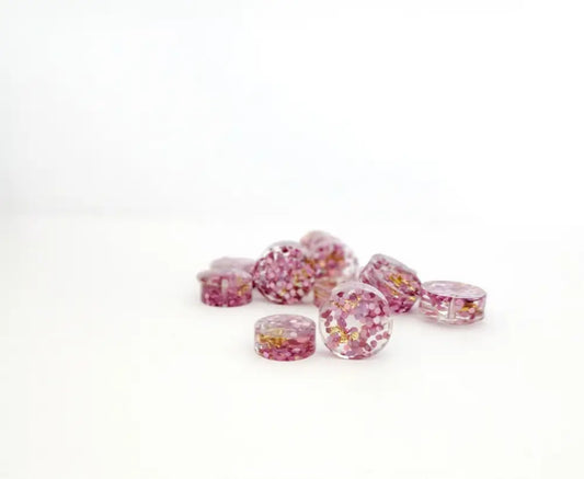 collier rose mere fille