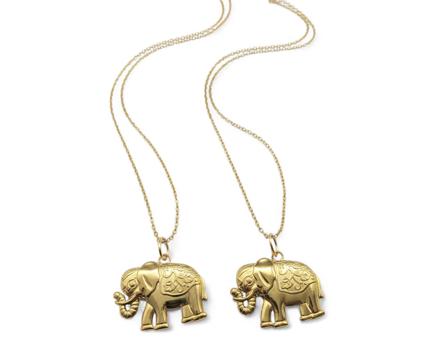 collier éléphant
