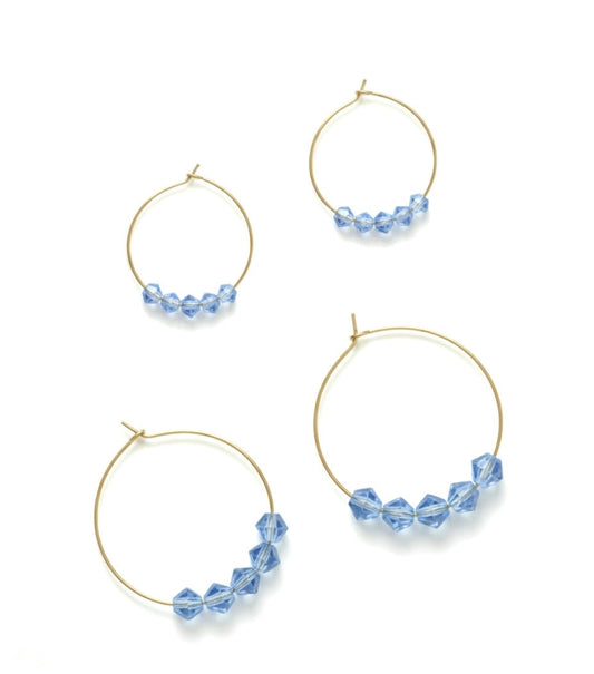 Créoles mère fille Maxi Duo