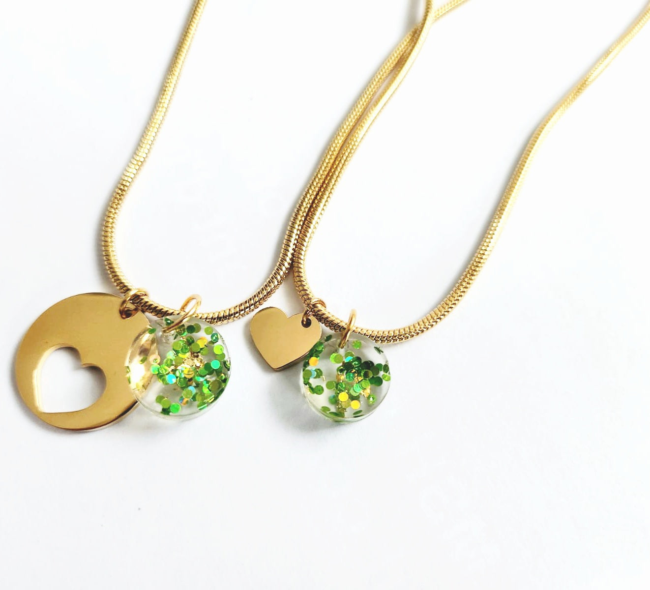 Collier Cœur FORET Duo